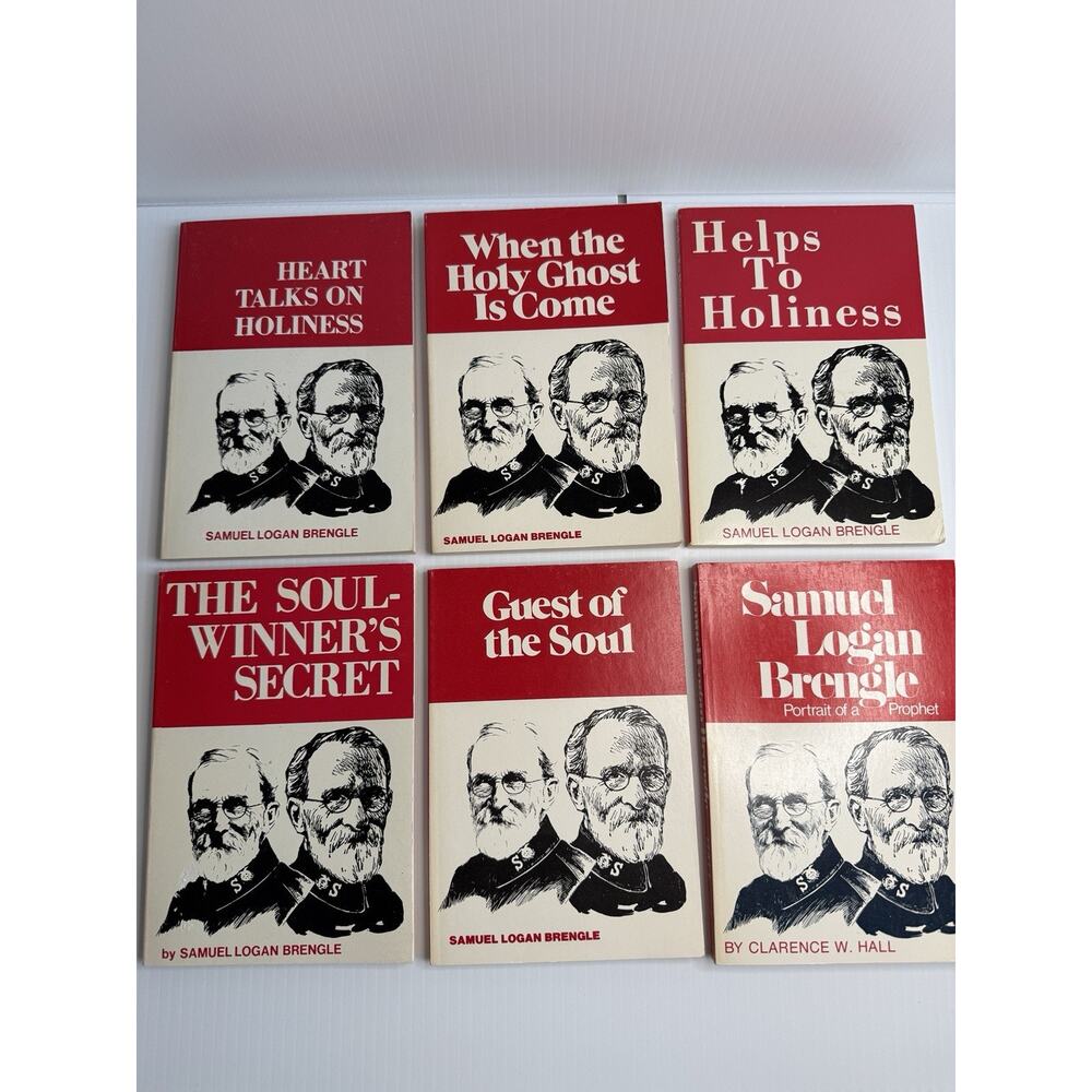 Vintage Samuel Logan Brengle Lot X 6 Salvation Army Christian Non-Fiction & Hall